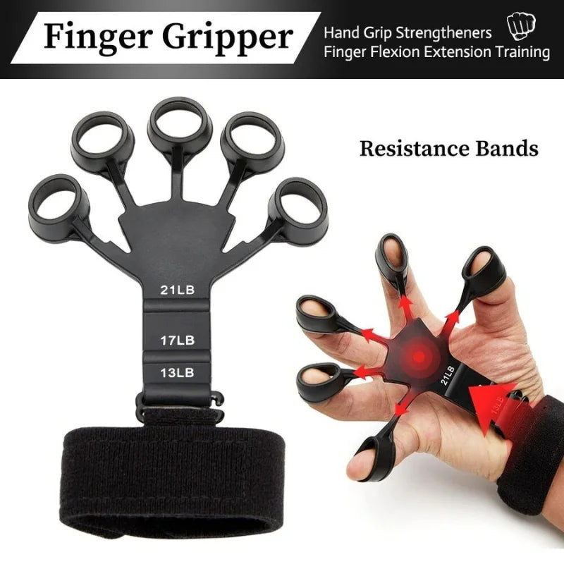 Adjustable Hand-grip Strengthener Finger Exerciser Hand therapy Trainer grip Strength Trainer