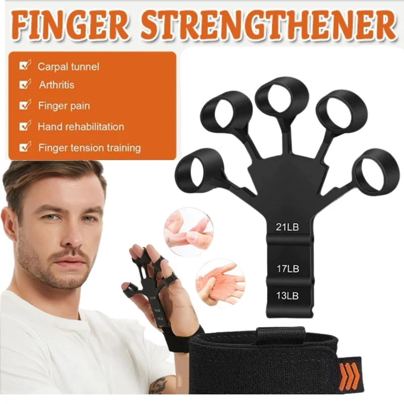 Adjustable Hand-grip Strengthener Finger Exerciser Hand therapy Trainer grip Strength Trainer