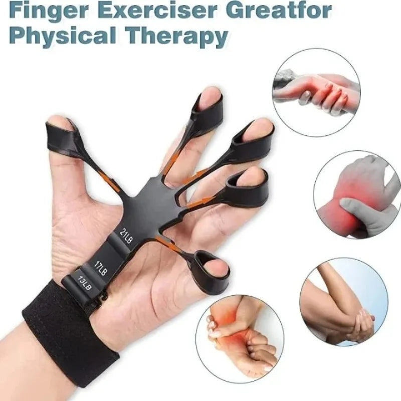 Adjustable Hand-grip Strengthener Finger Exerciser Hand therapy Trainer grip Strength Trainer