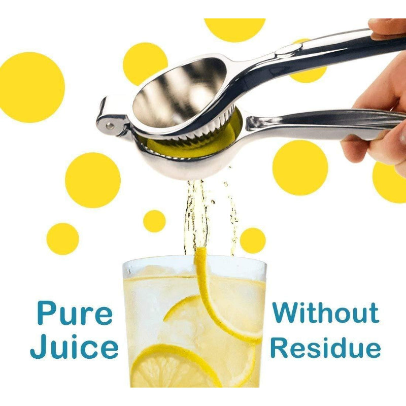 Stainless Steel Lemon Squeezer – Single Press Citrus Juicer