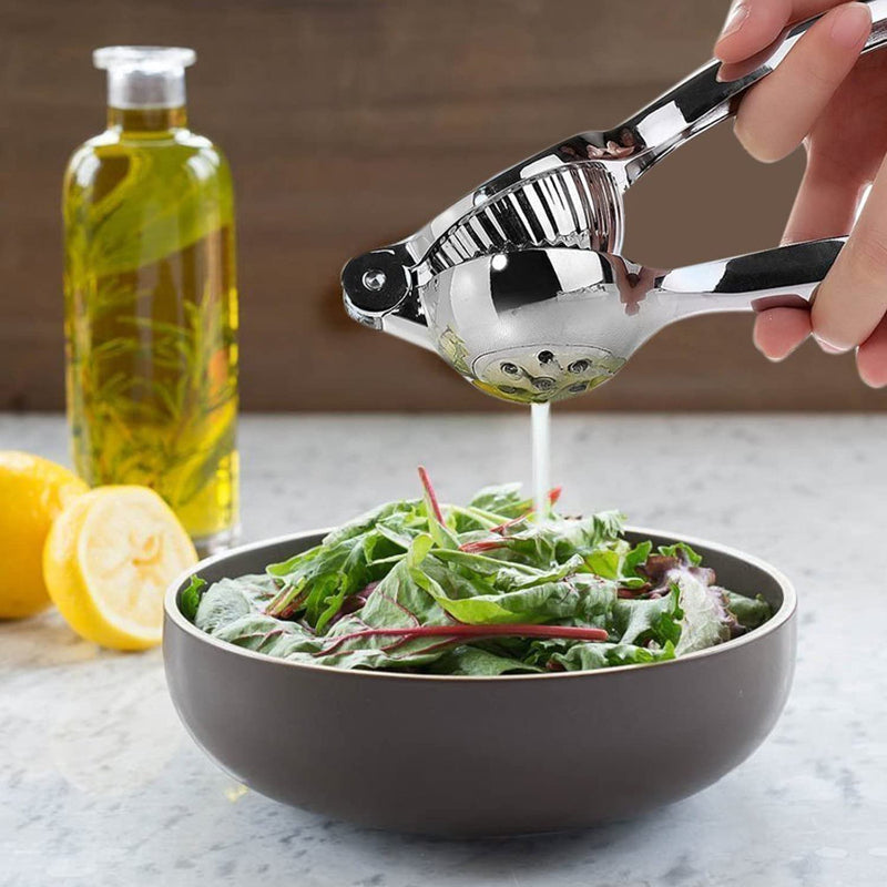 Stainless Steel Lemon Squeezer – Single Press Citrus Juicer