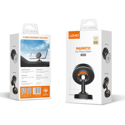 LDNIO Magnetic Car Phone Holder – Universal Dashboard Mount