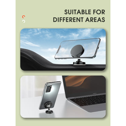 LDNIO Magnetic Car Phone Holder – Universal Dashboard Mount