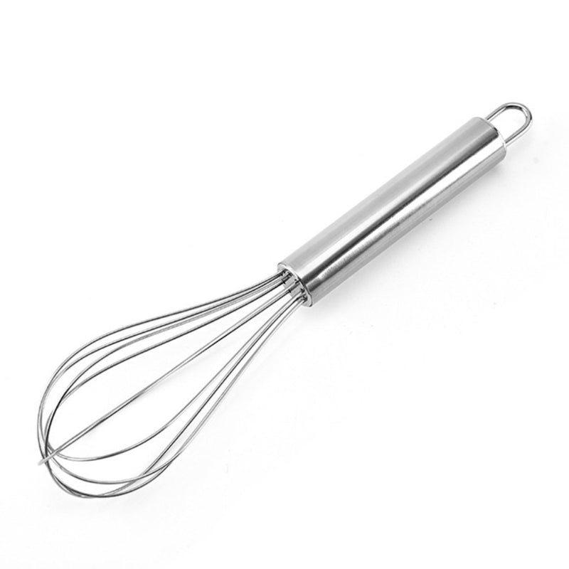 Stainless Steel Whisk Set (Pack of 5) – Flexible Multi-Purpose Stirrers