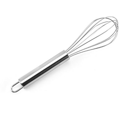 Stainless Steel Whisk Set (Pack of 5) – Flexible Multi-Purpose Stirrers