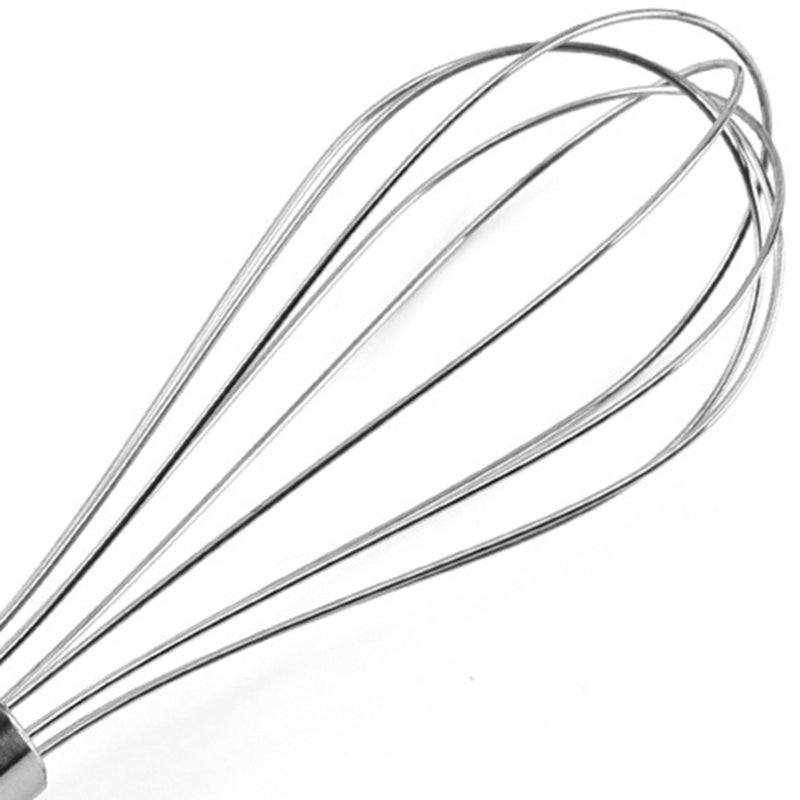 Stainless Steel Whisk Set (Pack of 5) – Flexible Multi-Purpose Stirrers