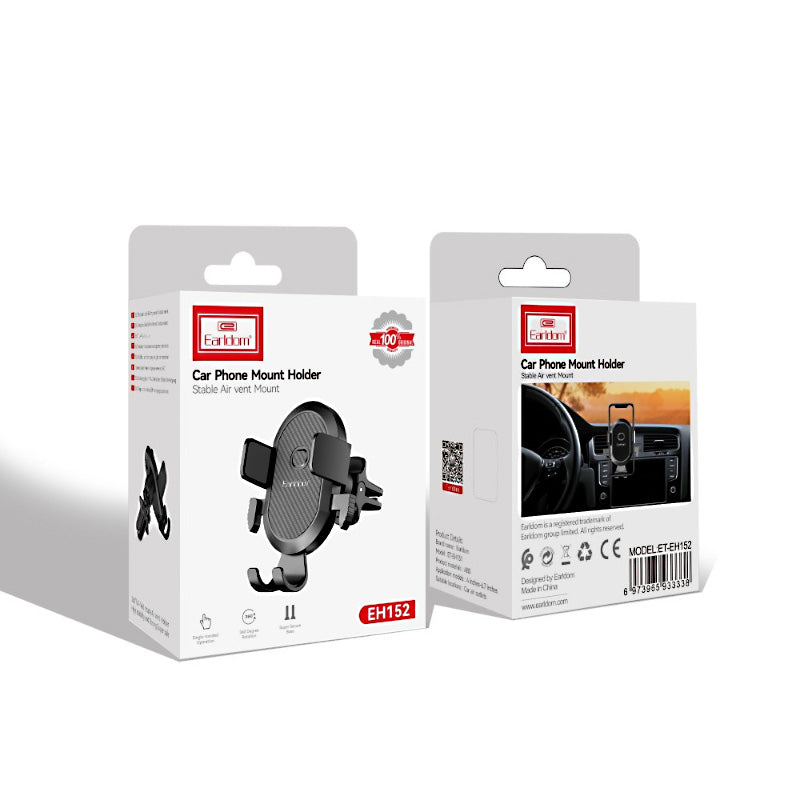 Earldom Gravity Auto-Grip Car Phone Holder – Air Vent Mount