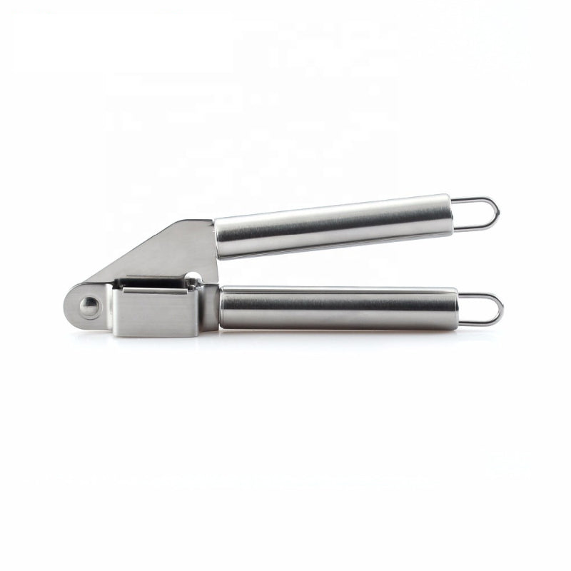 Stainless Steel Garlic Press – Manual Mincer & Crusher