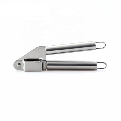 Stainless Steel Garlic Press – Manual Mincer & Crusher