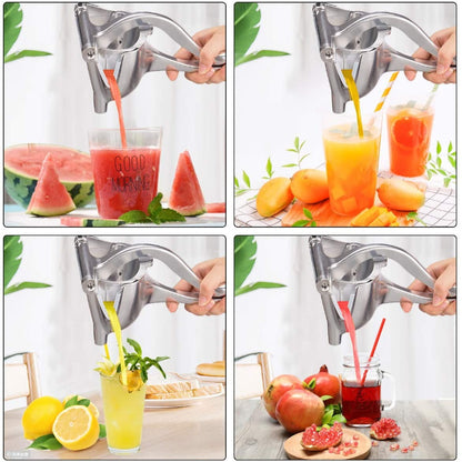 Heavy-Duty Manual Juice Squeezer – Aluminum Alloy Citrus Press