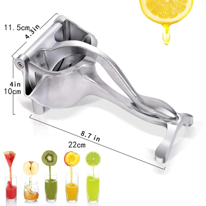 Heavy-Duty Manual Juice Squeezer – Aluminum Alloy Citrus Press